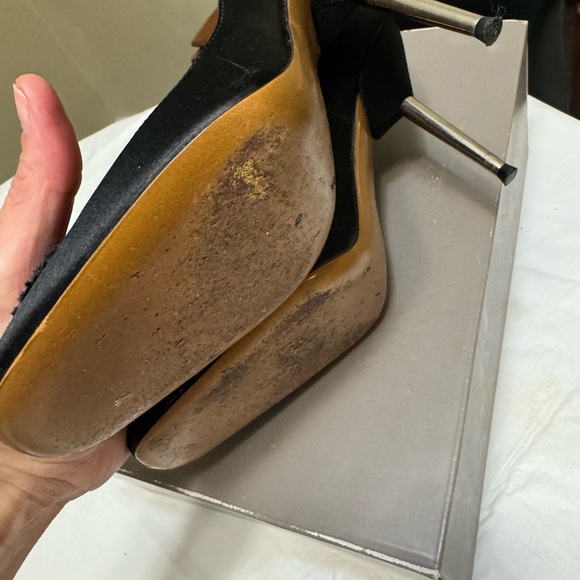 Lanvin Black Heels 2006 size 35.5 - Picture 7 of 8